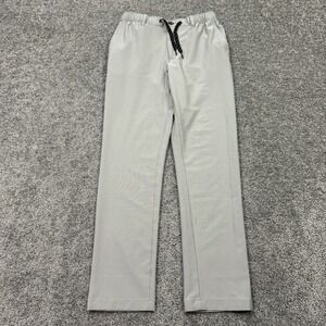 Chubbies Pants Mens Small Gray Chino Stretch Preppy City Pockets Casual Logo